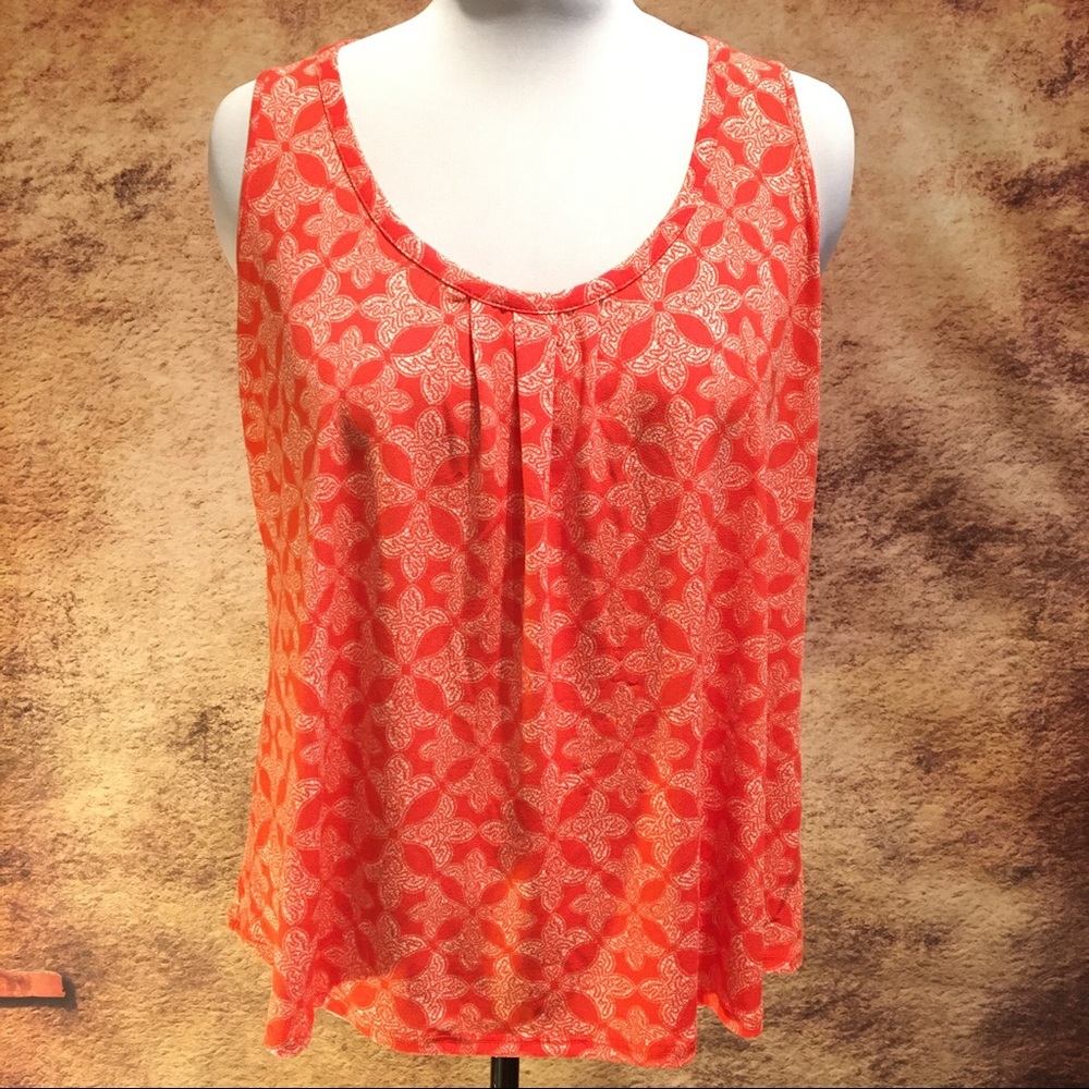 Cato Woman Orange Sleeveless Top | 18/20W